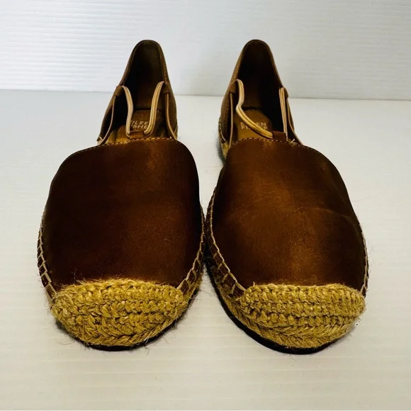 Eileen Fisher Women's Tan Espadrille Shoes Size 7 1/2 - Picture 4 of 13